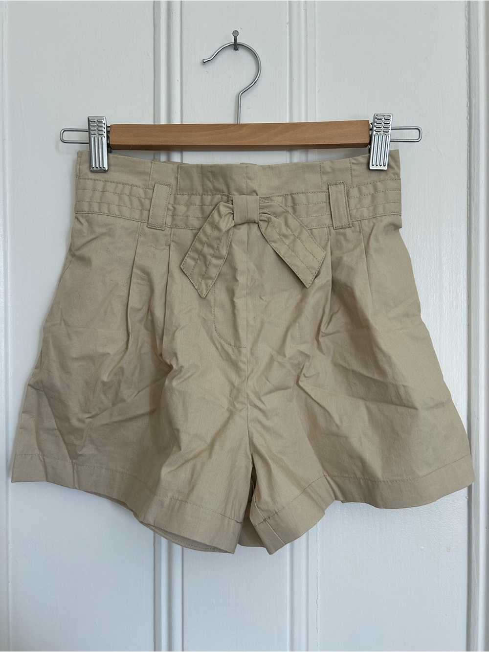 Janie and Jack Khaki Tie-Waist Girls Shorts - Size 10 - New with tags